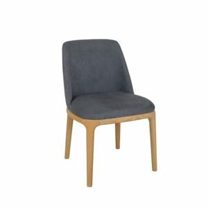 Čalouněná jídelní židle KT187, buk (Barva dřeva: Cherry)