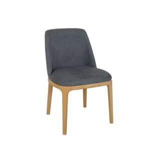 Čalouněná jídelní židle KT187, buk (Barva dřeva: Přírodní (lakovaná))
