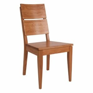 Dřevěná jídelní židle KT372, dub (Barva dřeva: Dark)