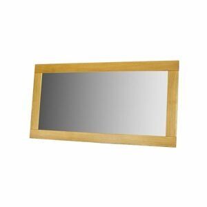 Zrcadlo LA301, 127x66, dub (Barva dřeva: Medová)