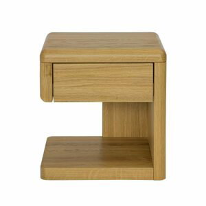 Noční stolek SN220, 40x42x40, dub (Barva dřeva: Bělená)