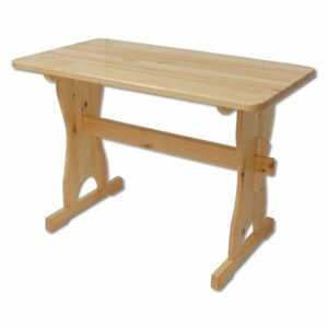 Jídelní stůl ST103, 110x75x60, borovice (Barva dřeva: Ořech)