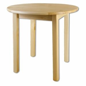 Jídelní stůl ST105, 100x75x100, borovice (Barva dřeva: Přírodní (lakovaná))