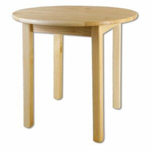 Jídelní stůl ST105, 50x75x50, borovice (Barva dřeva: Přírodní (lakovaná))