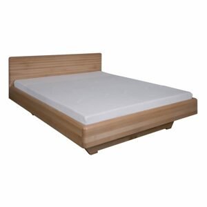 Dřevěná postel LK110, 120x200, buk (Barva dřeva: Přírodní (lakovaná))