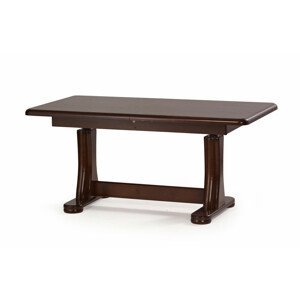 Konferenční stolek Tymon 2, tmavý ořech, lamino / masiv