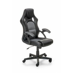 Kancelářská židle BERKEL, černá / šedá