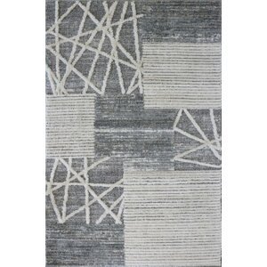Kusový koberec Cannes 7884B white/l.grey (Varianta: 140 x 200 cm)