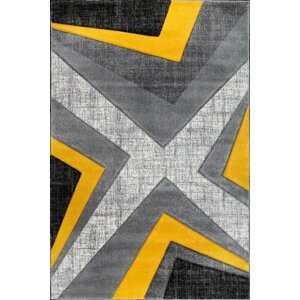Kusový koberec Warner 1180A yellow (Varianta: 120 x 170 cm)