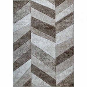 Kusový koberec Wilmer 6817A béžovo-hnědý (Varianta: 120 x 170 cm)