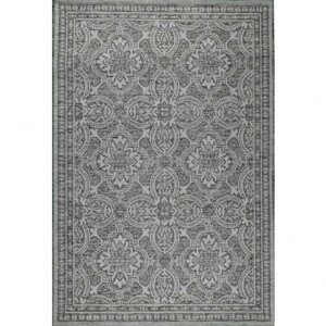 Kusový koberec Flat 21193-ivory/silver/taupe (Varianta: Kruh 120 cm průměr)
