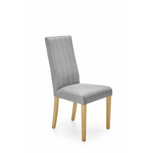 Čalouněná jídelní židle DIEGO 3, šedá
