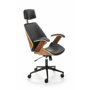 Kancelářská židle IGNAZIO, hnědá / černá