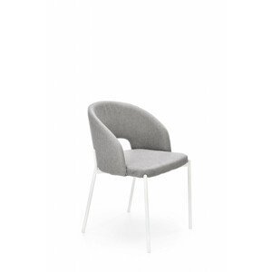 Čalouněná jídelní židle K486, šedá