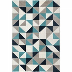 Kusový koberec Novara 18214 351 modrý (Varianta: 120 x 170 cm)