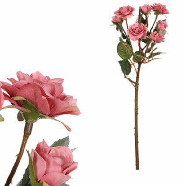 Růže na kmínku, růžová barva. UKK351-PINK