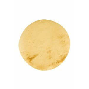 Kusový koberec Heaven 800 yellow kruh (Varianta: Kruh 160 cm průměr)