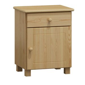 Noční stolek MEGA (Barva dřeva: Borovice)