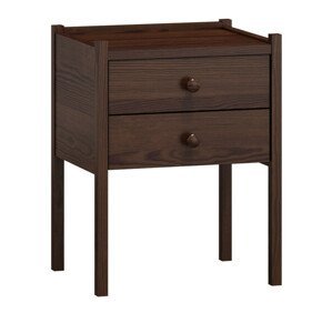 Noční stolek IDA (Barva dřeva: Ořech)