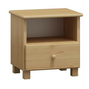 Noční stolek Tina S1 (Barva dřeva: Borovice)