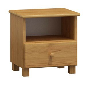 Noční stolek Tina S1 (Barva dřeva: Olše)