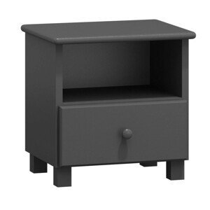 Noční stolek Tina S1 (Barva dřeva: Šedá)