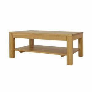 Konferenční stůl ST310, 100x50x70, dub (Délka: 70, Deska stolu: 4, Barva dřeva: Surová (bez moření), Hrana stolu: S5)