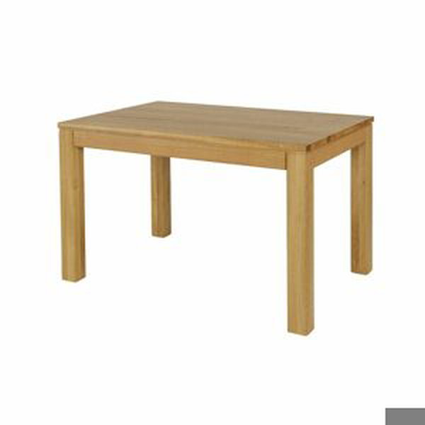 Jídelní stůl ST170, 180x75x90, buk (Délka: 90, Barva dřeva: Přírodní (lakovaná), Hrana stolu: S3)