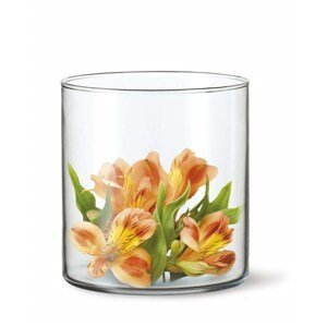 Váza skleněná DRUM I 17 X 12 cm