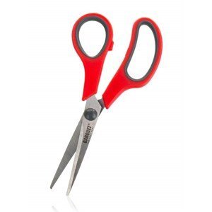 Nůžky pro domácnost protiskluzové CULINARIA 15 cm, červená