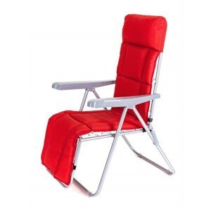 Židle zahradní skládací MANILLA 74 x 57 x 106 cm,červená