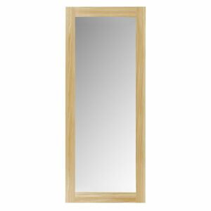 Zrcadlo LA118, 50x125, borovice (Barva dřeva: Ořech)