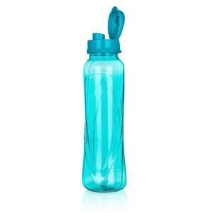 Láhev plastová STRIKE 630 ml, modrá, D24