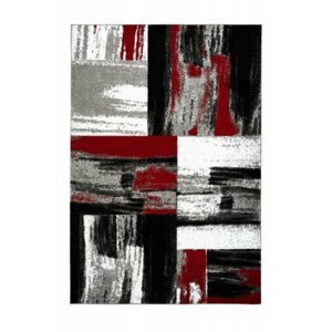 Kusový koberec Swing 100 red (Varianta: 160 x 230 cm)