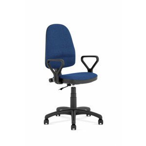 Kancelářská židle BRAVO, modrá, látka OBAN EF078
