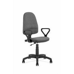 Kancelářská židle BRAVO, šedá, látka OBAN EF031