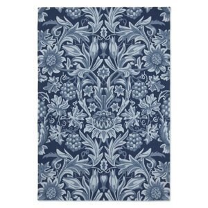 Outdoorový koberec Morris&Co Sunflower webb’s blue 427907 Brink & Campman (Varianta: 160 x 230)