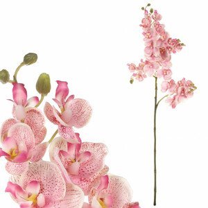 Orchidej, barva růžová, květina umělá KT7907 PINK