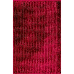 Předložka do koupelny Ella červená (Varianta: 40 x 50 cm)