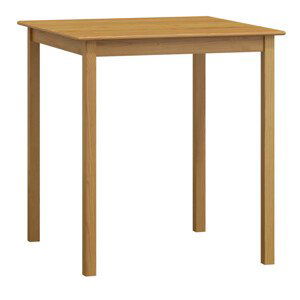 Stůl čtvercový Nr.2 - 80x80 cm (Barva dřeva: Olše)