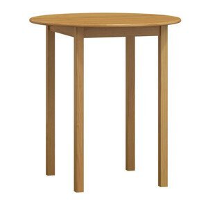 Stůl kruhový Nr.3 - průměr 60 cm (Barva dřeva: Olše)