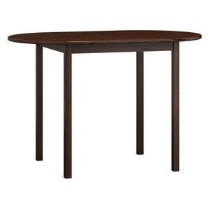 Stůl elipsa Nr.4 - 115x70 cm (Barva dřeva: Ořech)