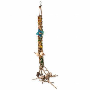 Hračka Bird Jewel z provazu šplhací závěsná 60x13cm