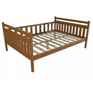 Dětská postel DP 003 XL (Rozměr: 120 x 200 cm, Barva dřeva: moření dub)