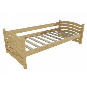 Dětská postel DP 004 (Rozměr: 70 x 160 cm, Barva dřeva: bezbarvý lak)