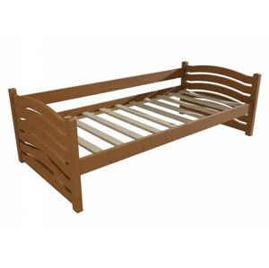 Dětská postel DP 004 (Rozměr: 70 x 160 cm, Barva dřeva: moření dub)