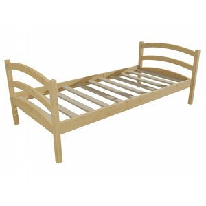 Dětská postel DP 006 (Rozměr: 70 x 160 cm, Barva dřeva: bezbarvý lak)