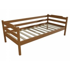 Dětská postel DP 007 (Rozměr: 70 x 160 cm, Barva dřeva: moření dub)