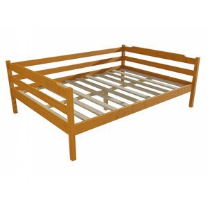 Dětská postel DP 007 XL (Rozměr: 140 x 200 cm, Barva dřeva: moření olše)