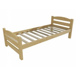 Dětská postel DP 008 (Rozměr: 70 x 160 cm, Barva dřeva: bezbarvý lak)